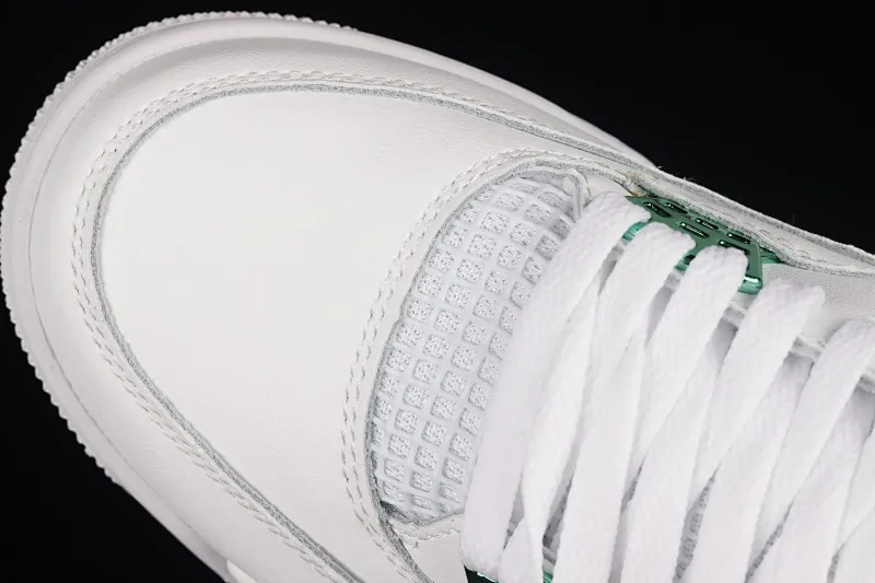 All categories Air Jordan Jordan series basketball shoes Air Jordan 4 F version Air Jordan 4 "Pine Green" AJ4 Joe 4 white and green first layer genuine label CT8527-113